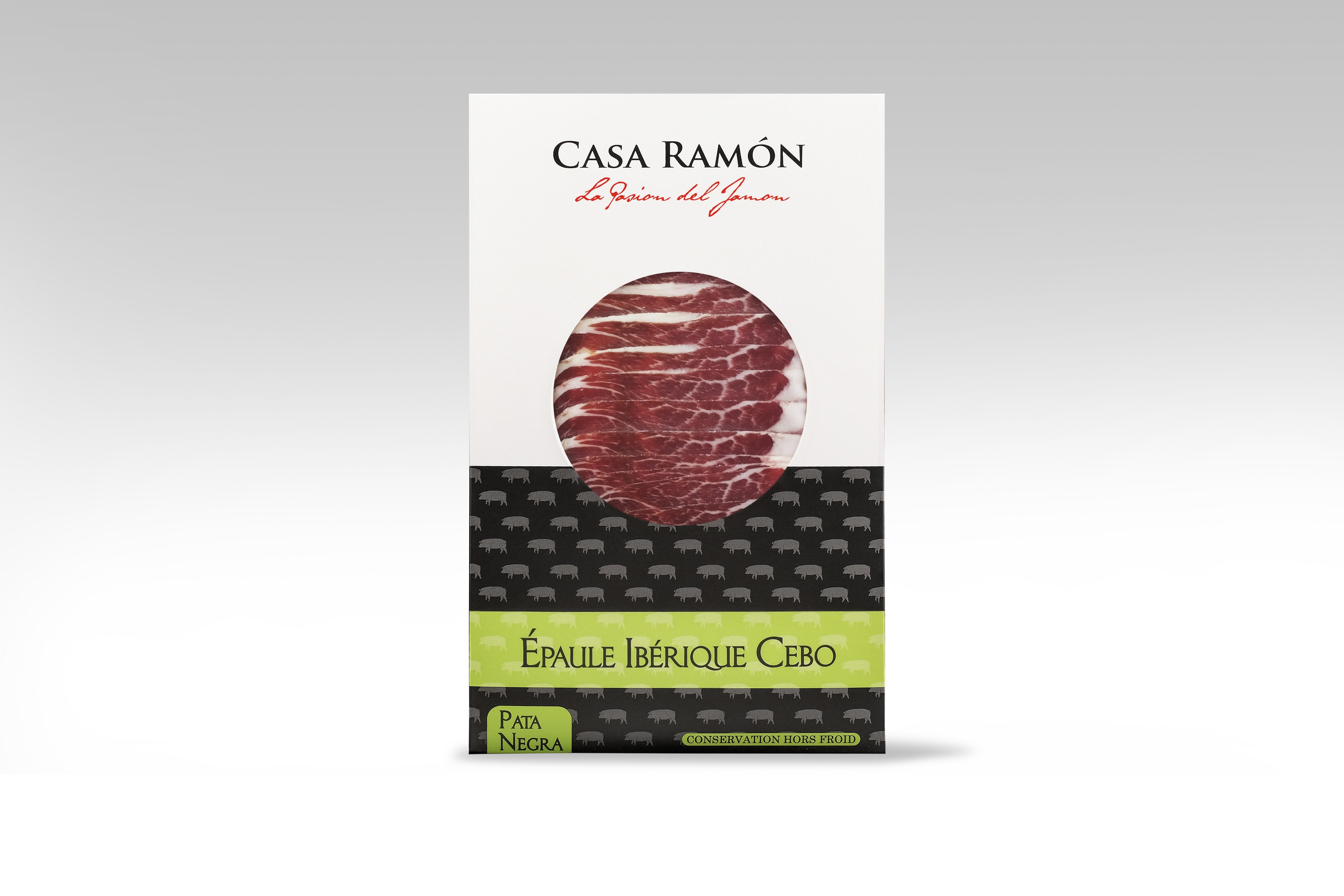 Epaule ibérique de cebo en pochette de 80 grammes