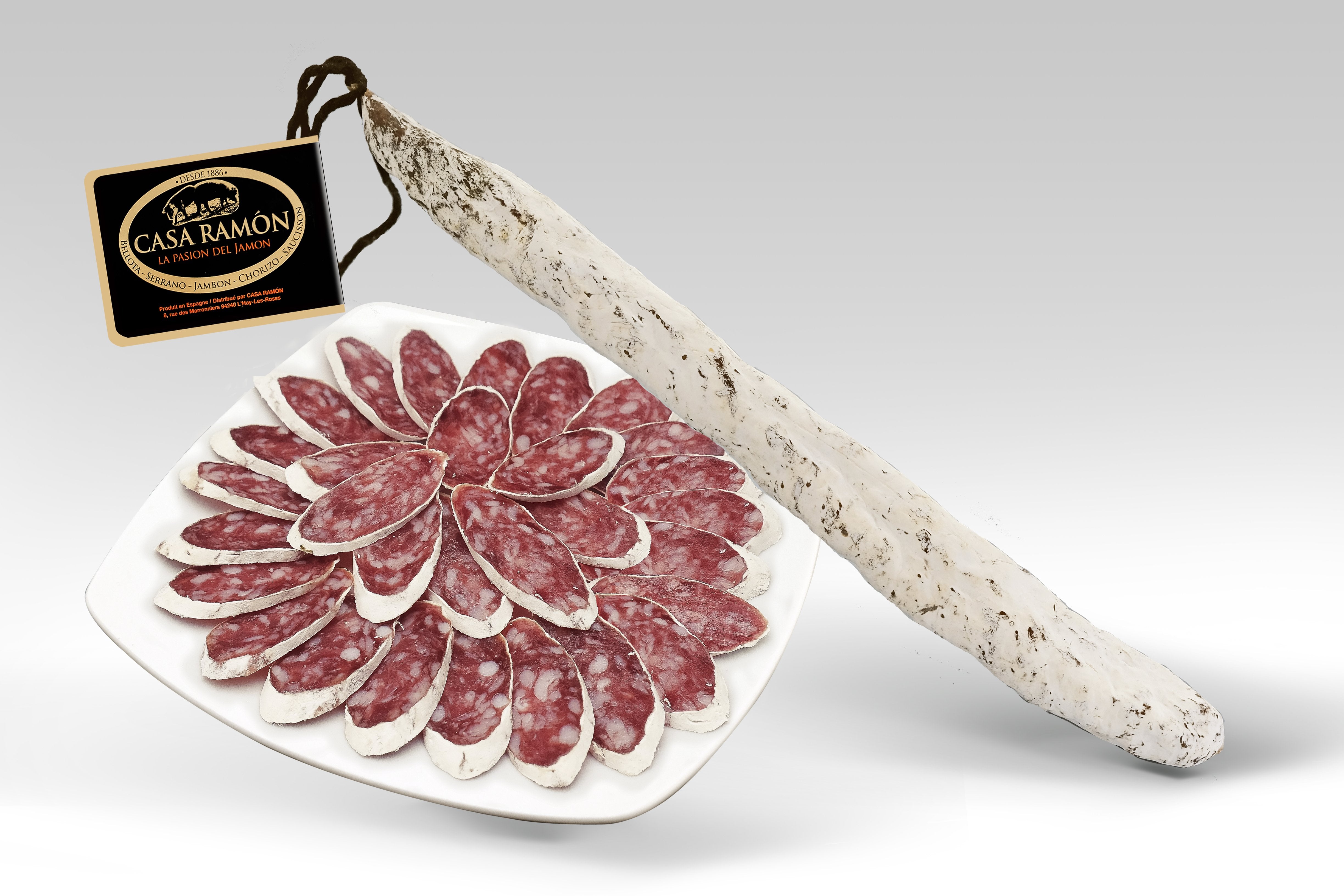 Saucisson carré de filet de porc 250 grammes