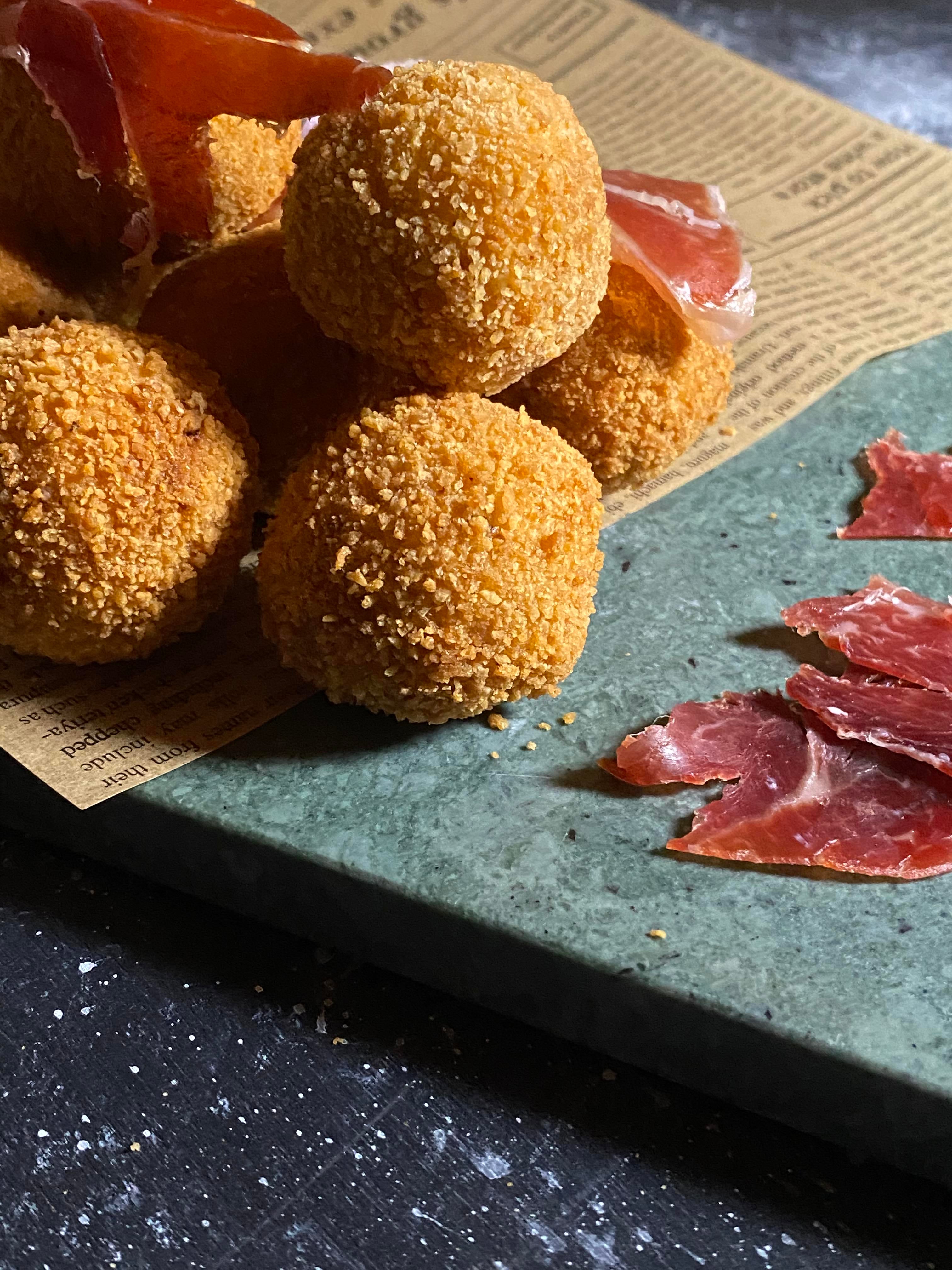 Croquettes de jambon Serrano