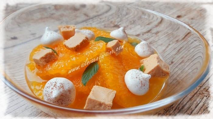 Salade d'oranges au Turrón & Meringuettes - CASA RAMÓN