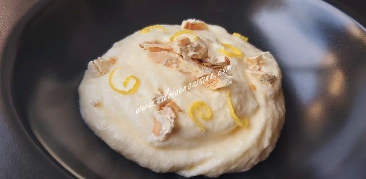 Mousse de citron & Turron dur aux amandes - CASA RAMÓN