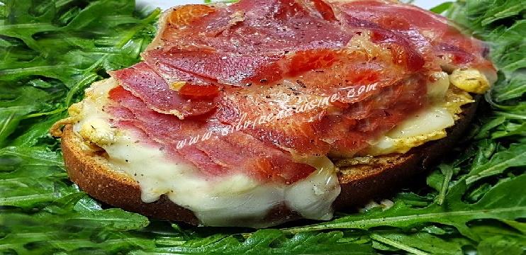 Tartines Espagnoles à l'Oeuf Brouillé au Jambon Ibérique de Bellota ou de Cebo - CASA RAMÓN