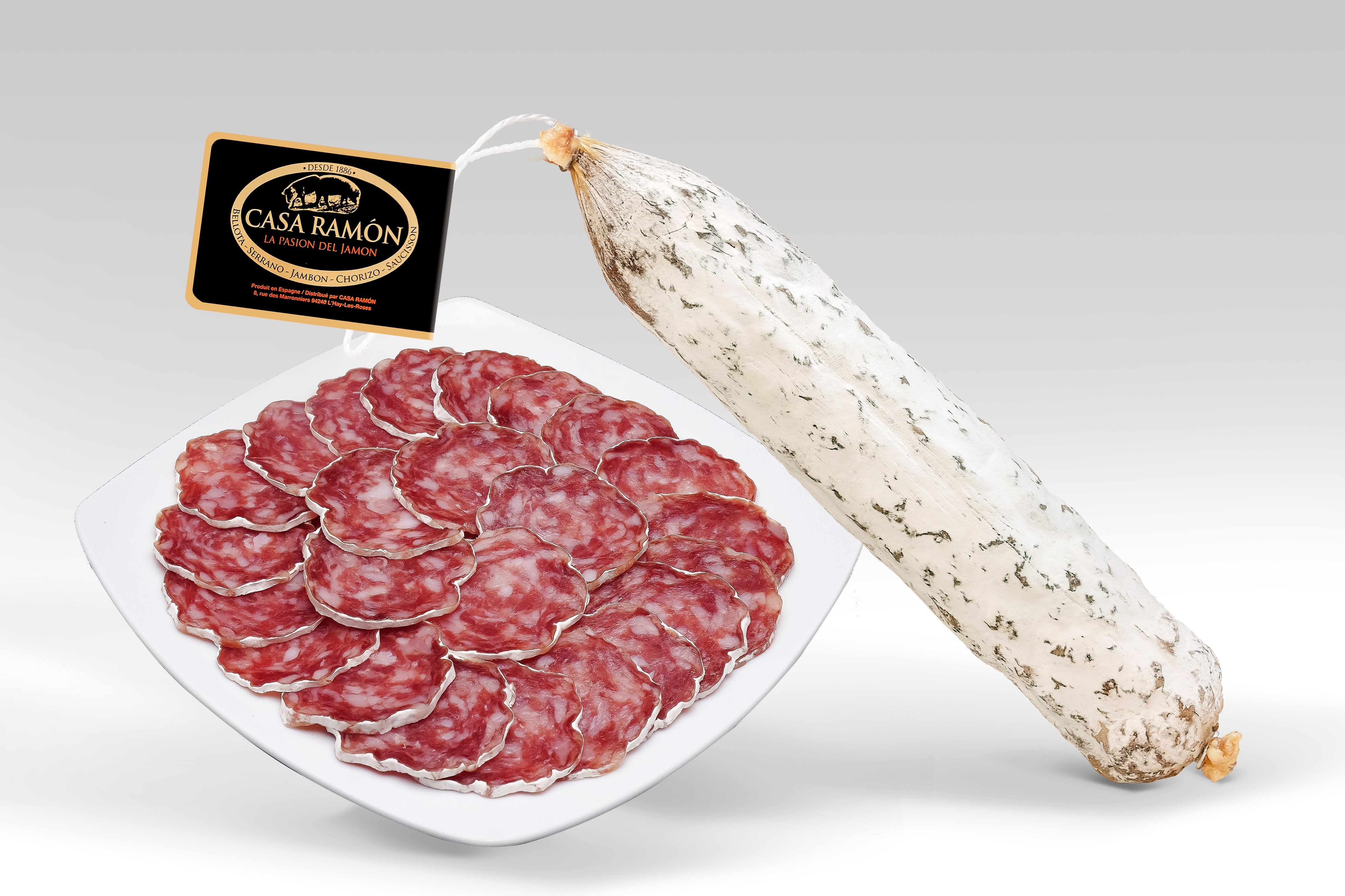 Saucisson Rustique Serrano 250g - CASA RAMÓN